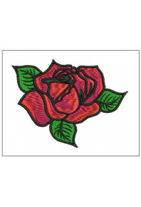 Pat015 -  Single rose